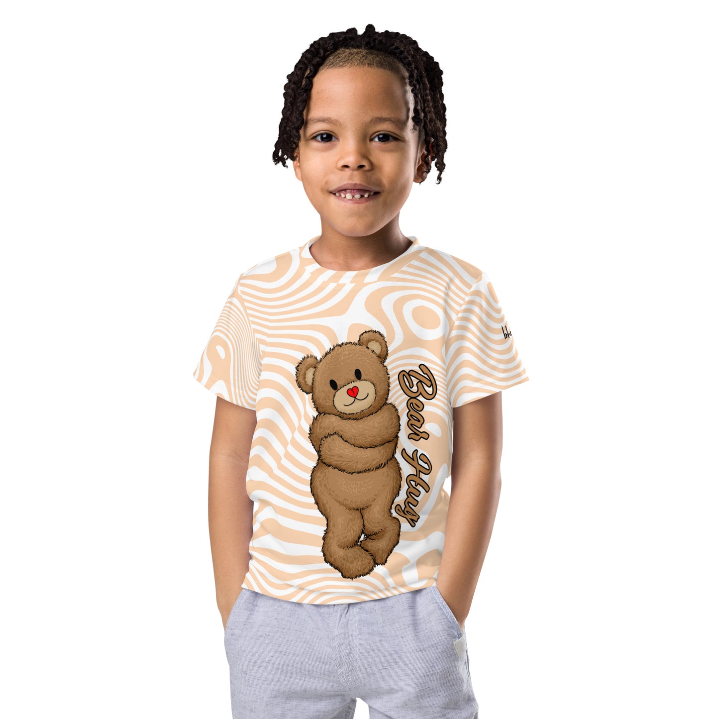 Bear Hug Kids crew neck t-shirt