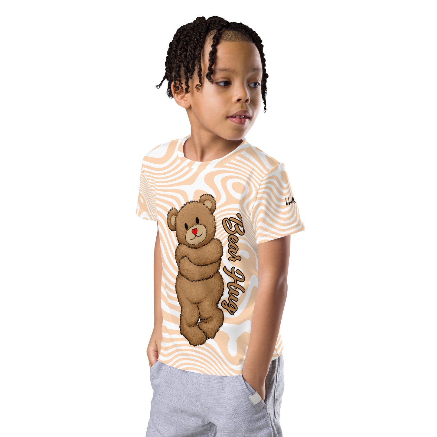 Bear Hug Kids crew neck t-shirt