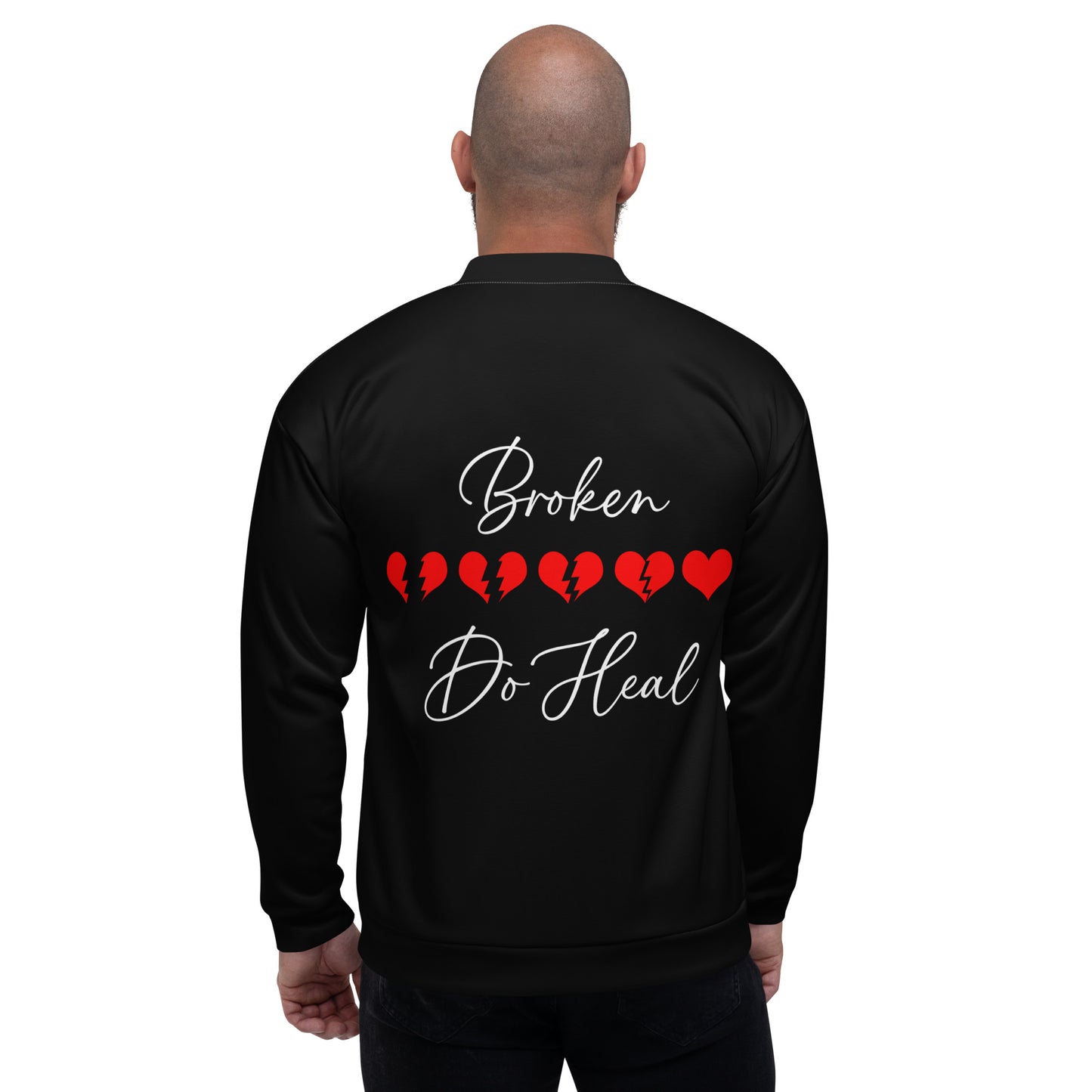 Broken Hearts Do Heal Unisex Bomber Jacket