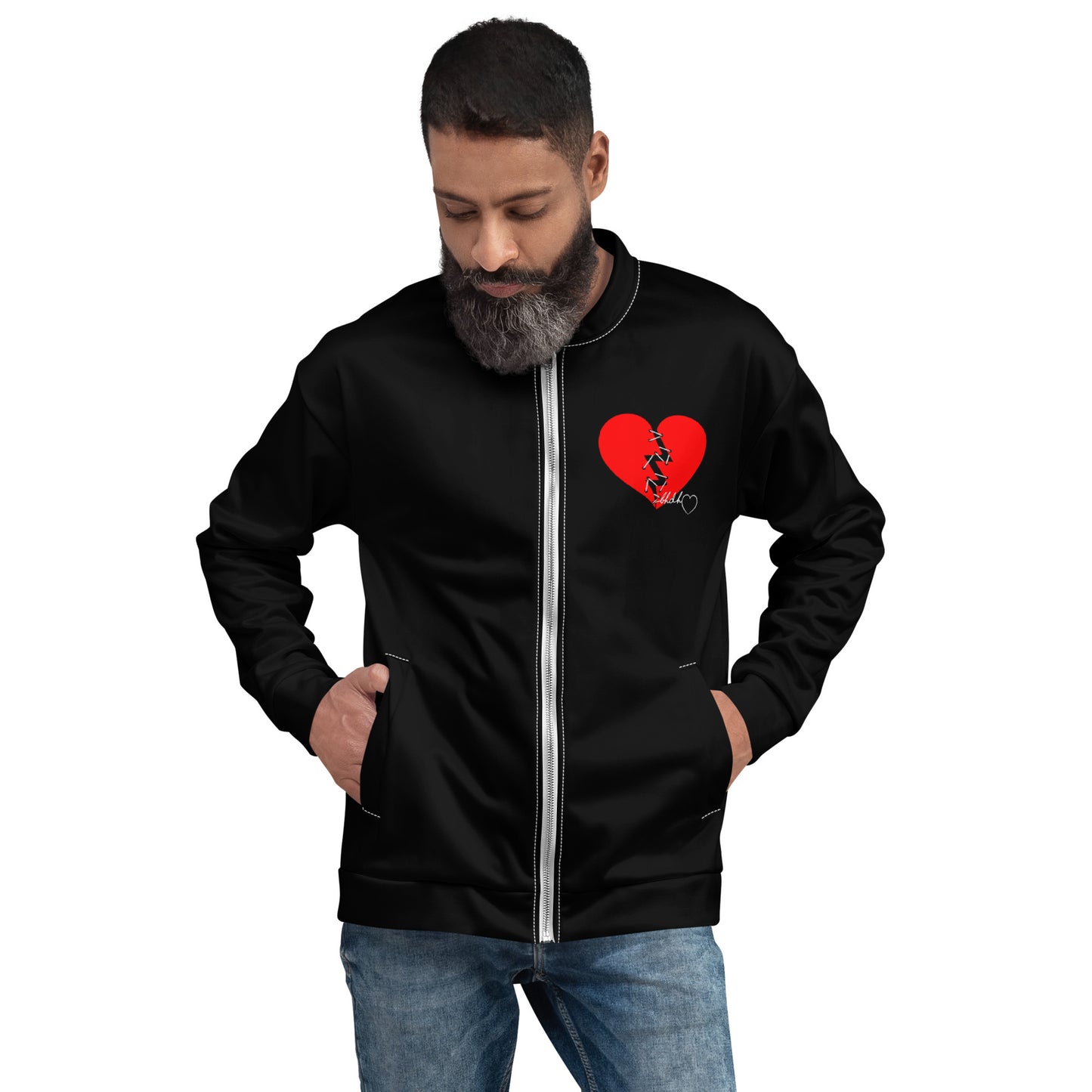 Broken Hearts Do Heal Unisex Bomber Jacket