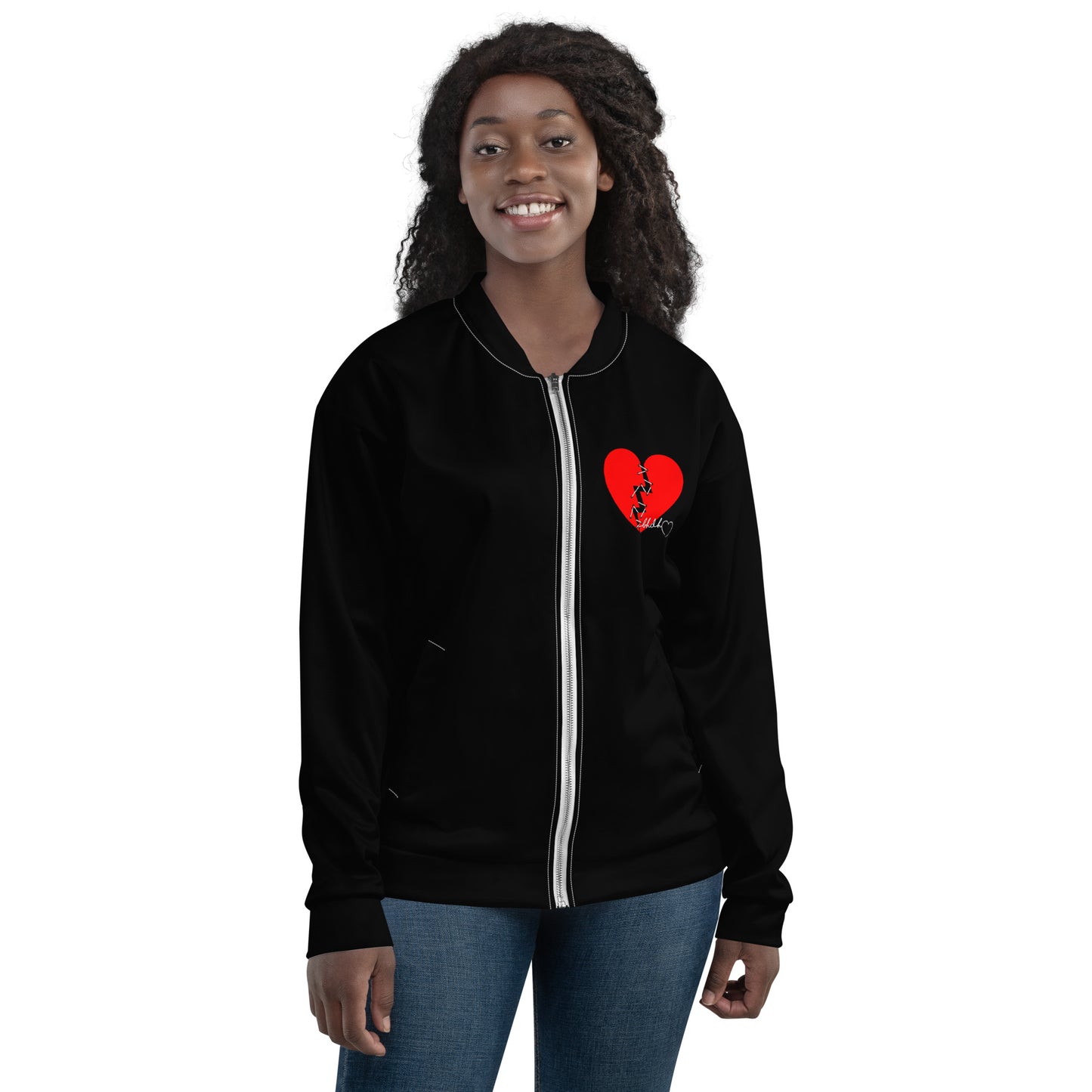 Broken Hearts Do Heal Unisex Bomber Jacket