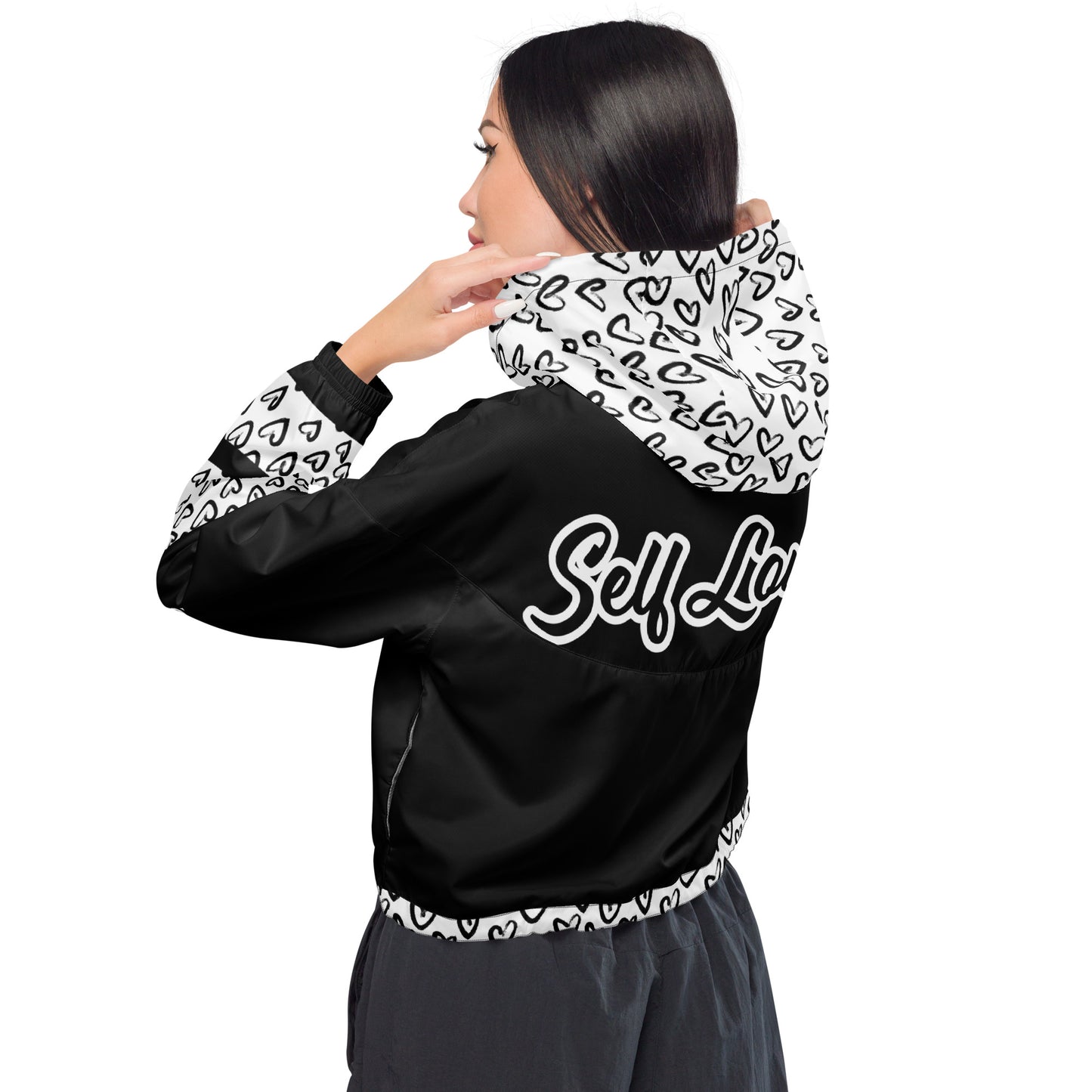 Self Love Women’s cropped windbreaker