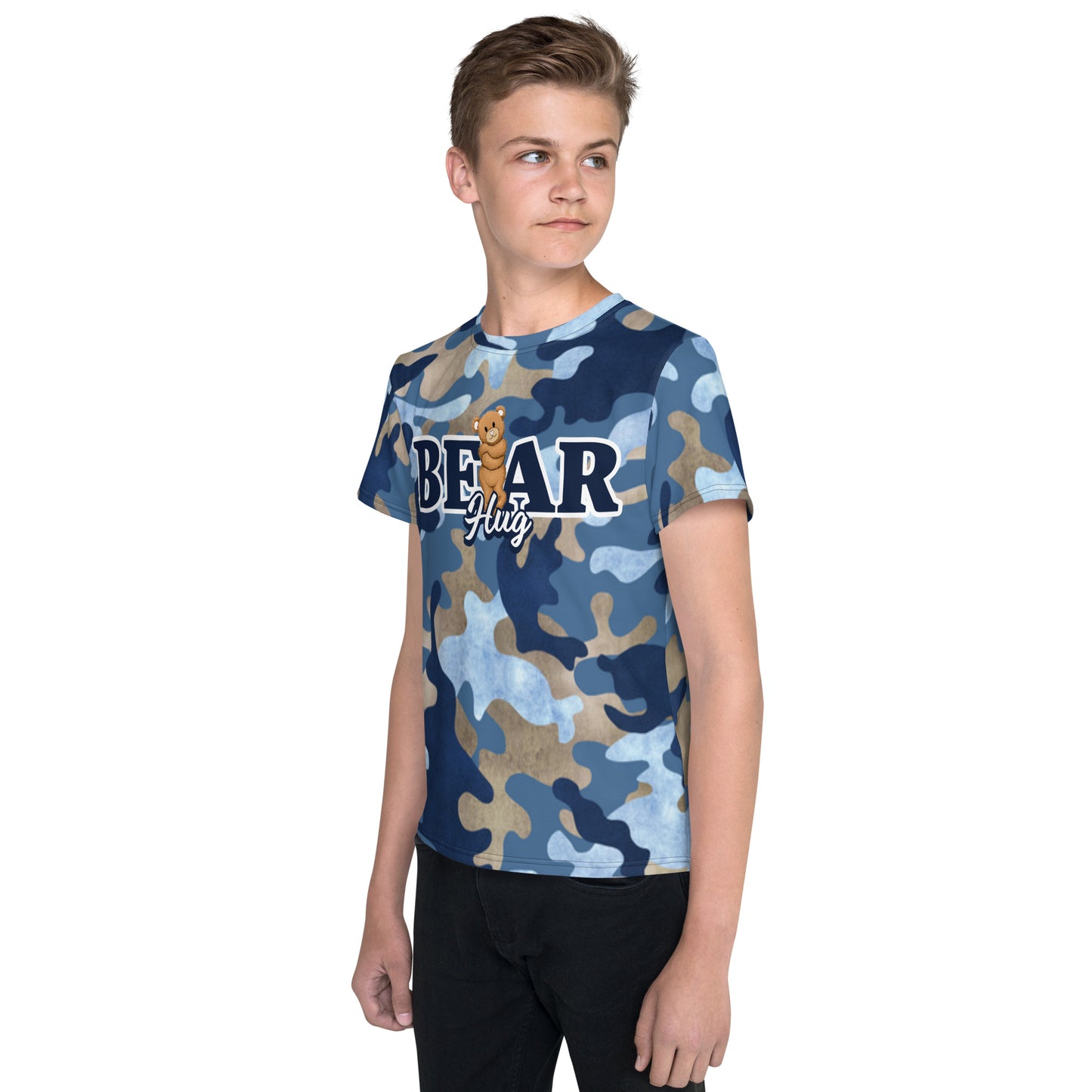 Bear Hug Youth crew neck t-shirt