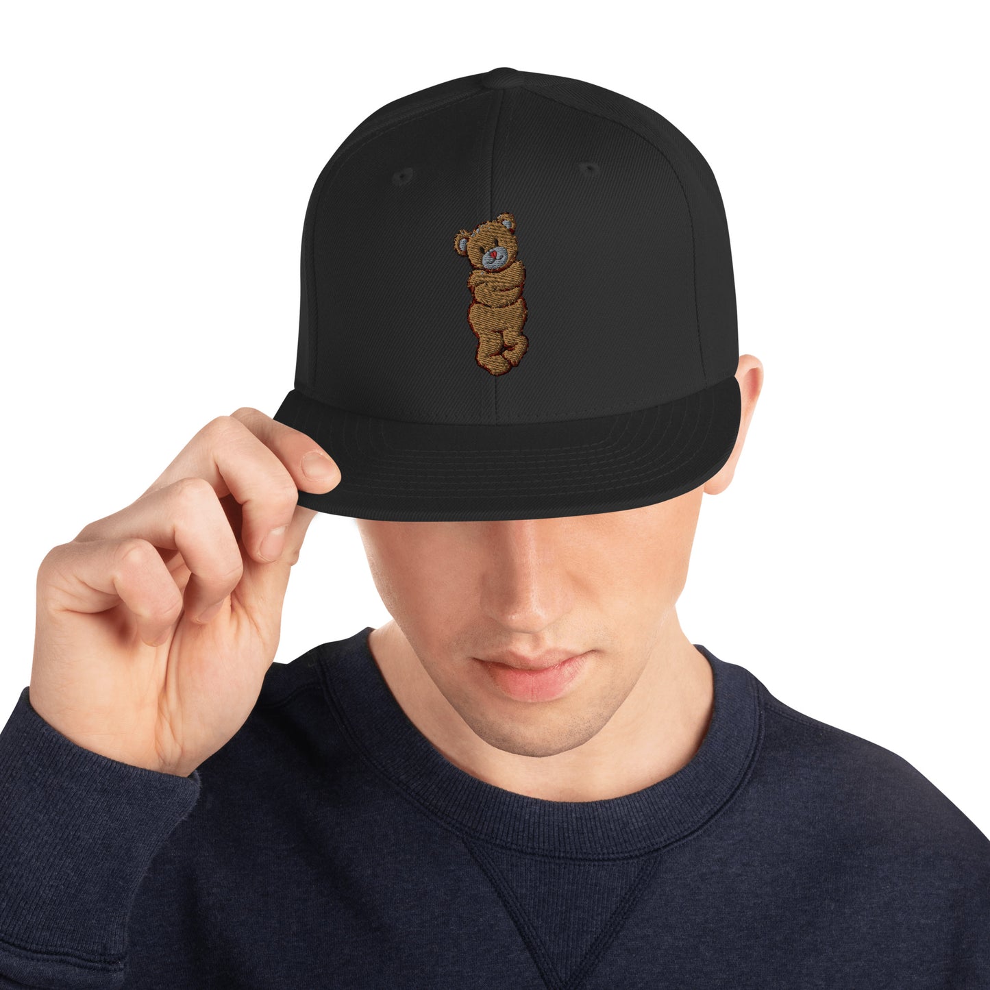 Bear Hug Snapback Hat