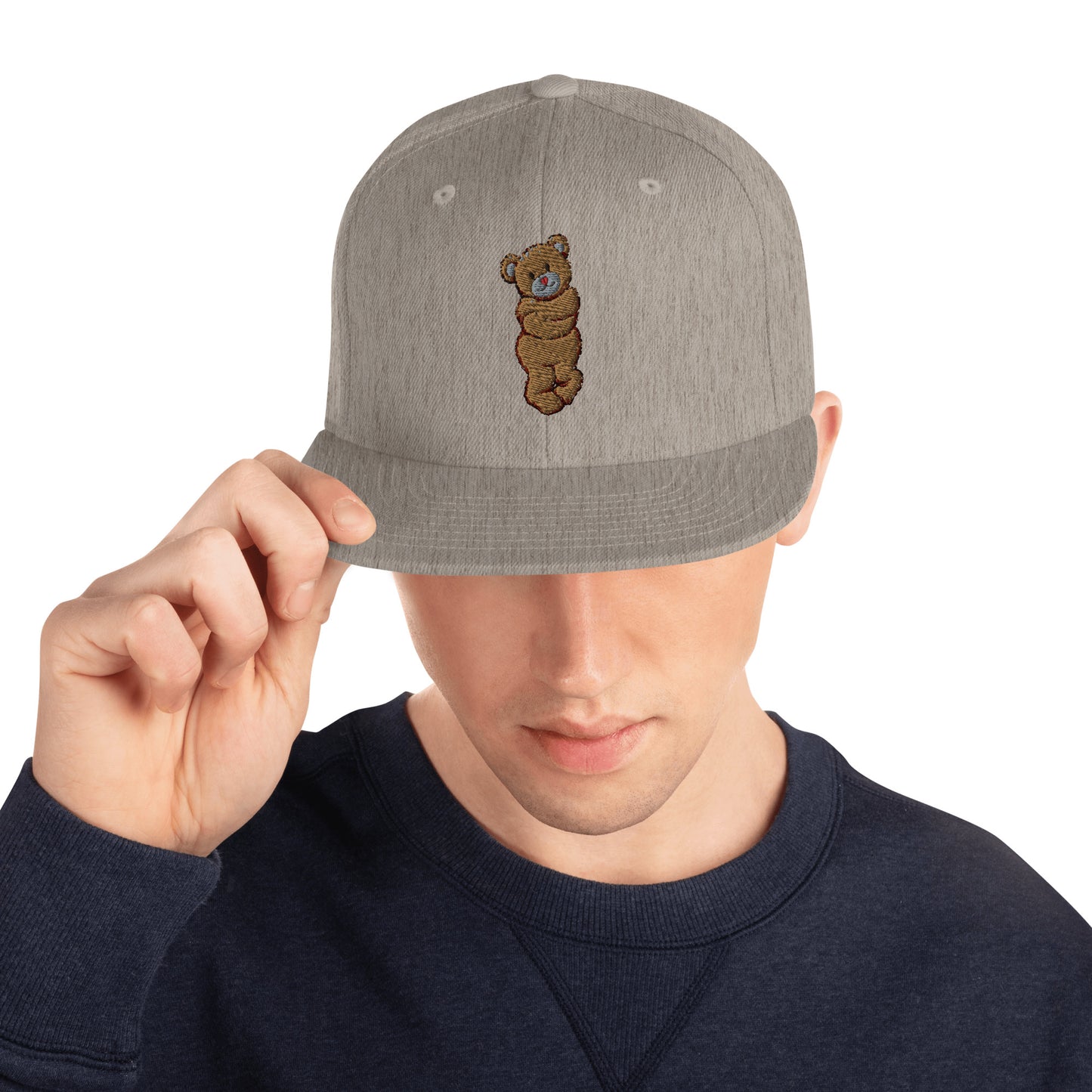 Bear Hug Snapback Hat