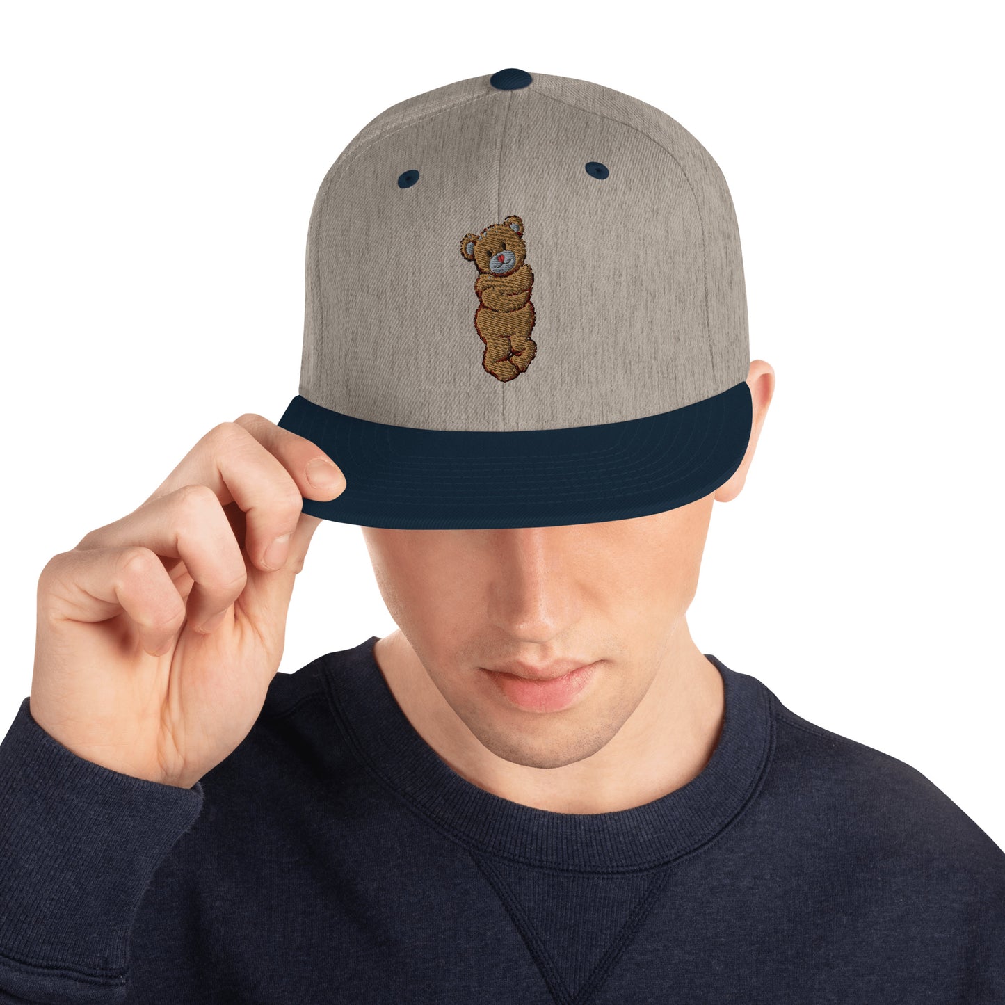 Bear Hug Snapback Hat