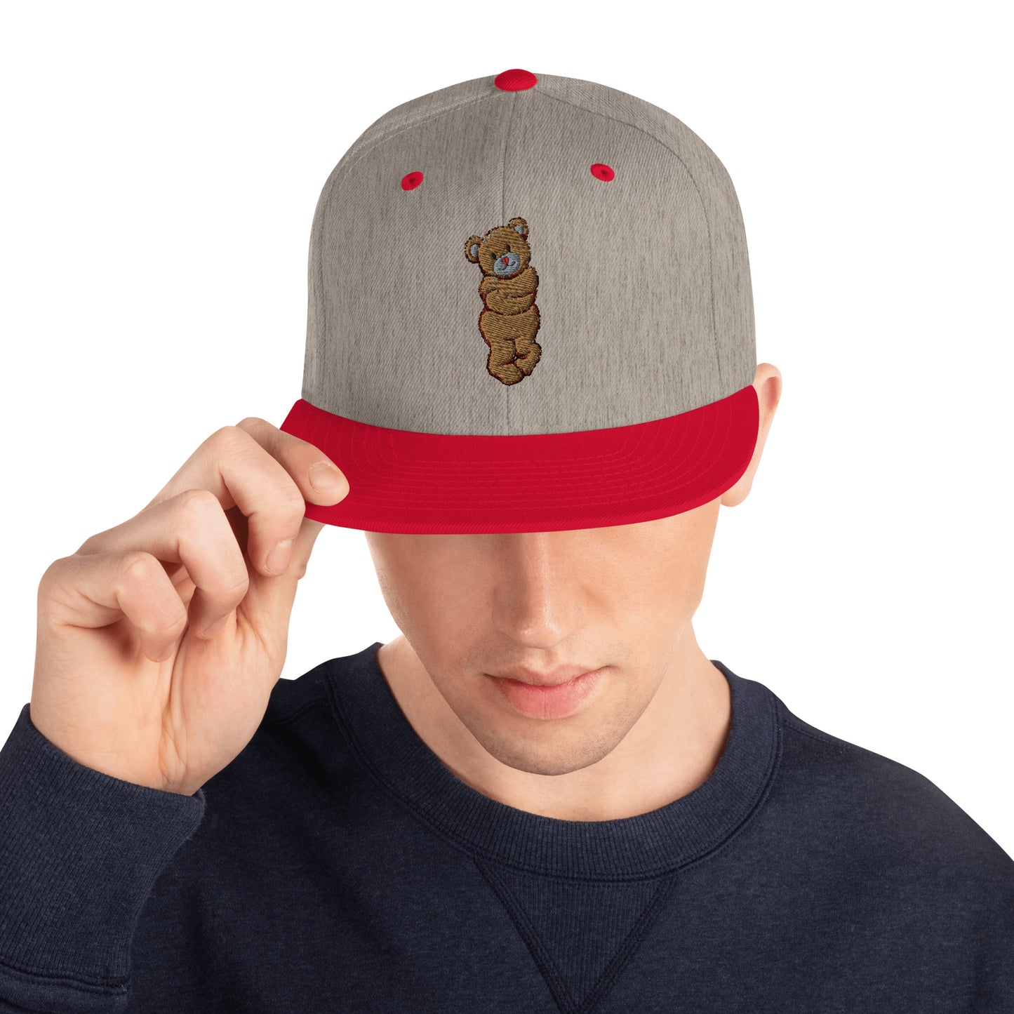 Bear Hug Snapback Hat