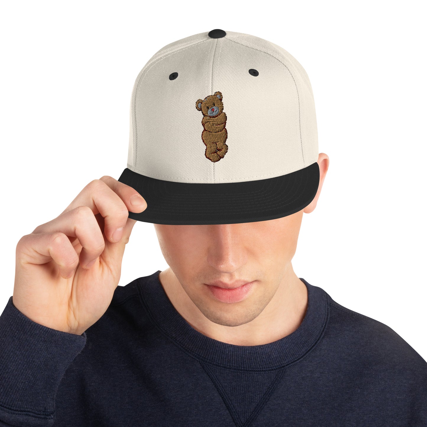 Bear Hug Snapback Hat