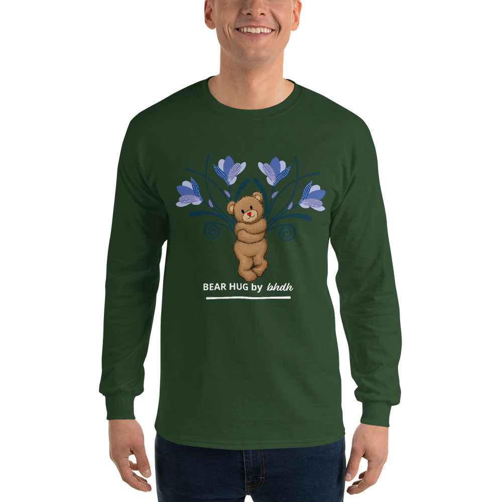 Bear Hug Men’s Long Sleeve Shirt