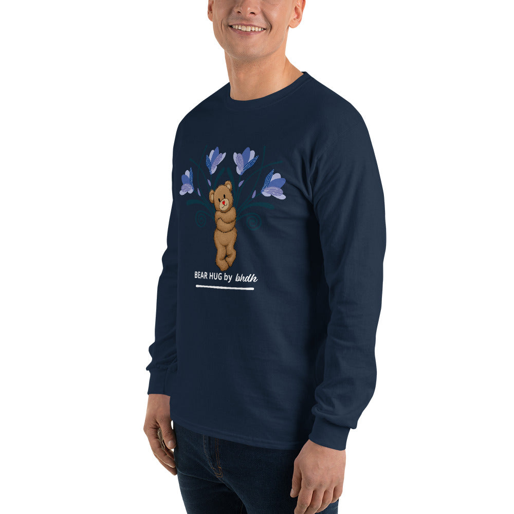 Bear Hug Men’s Long Sleeve Shirt