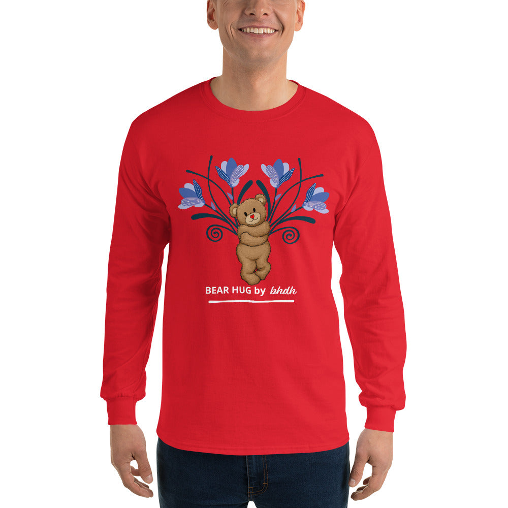 Bear Hug Men’s Long Sleeve Shirt