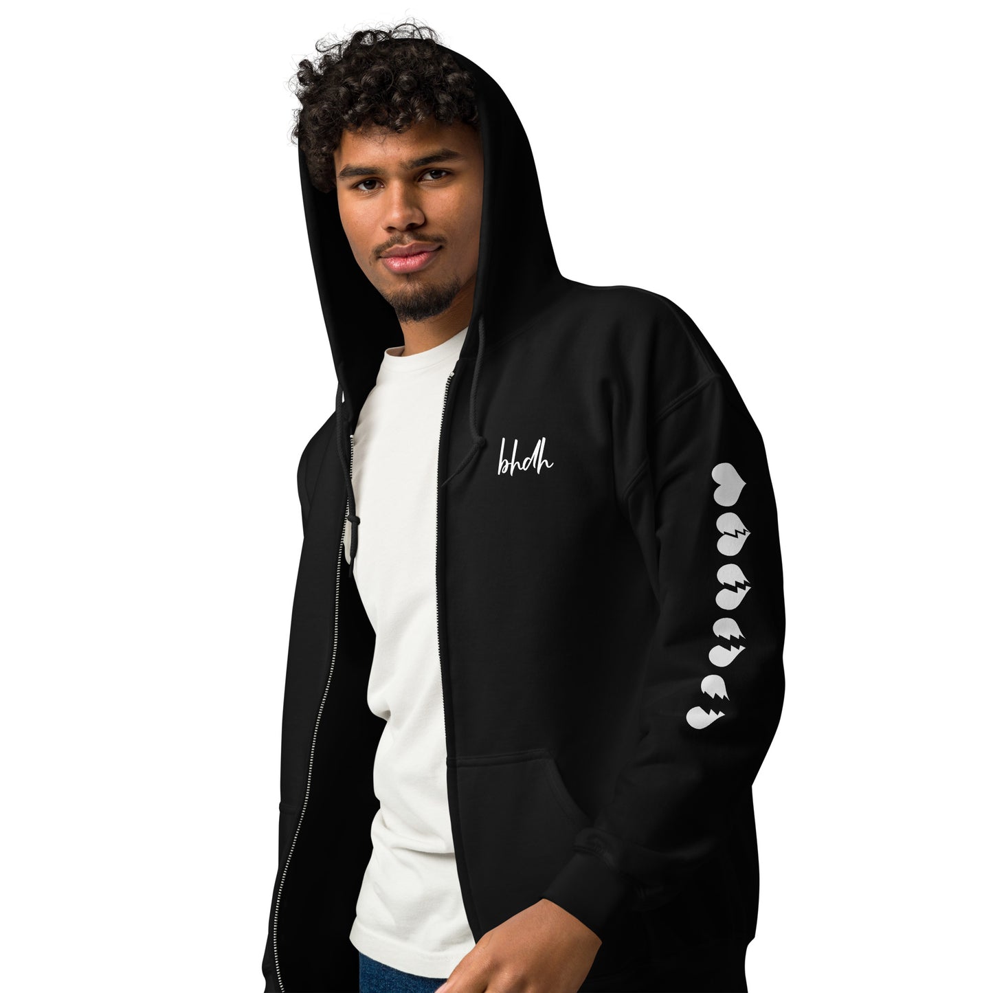 BHDH Unisex heavy blend zip hoodie