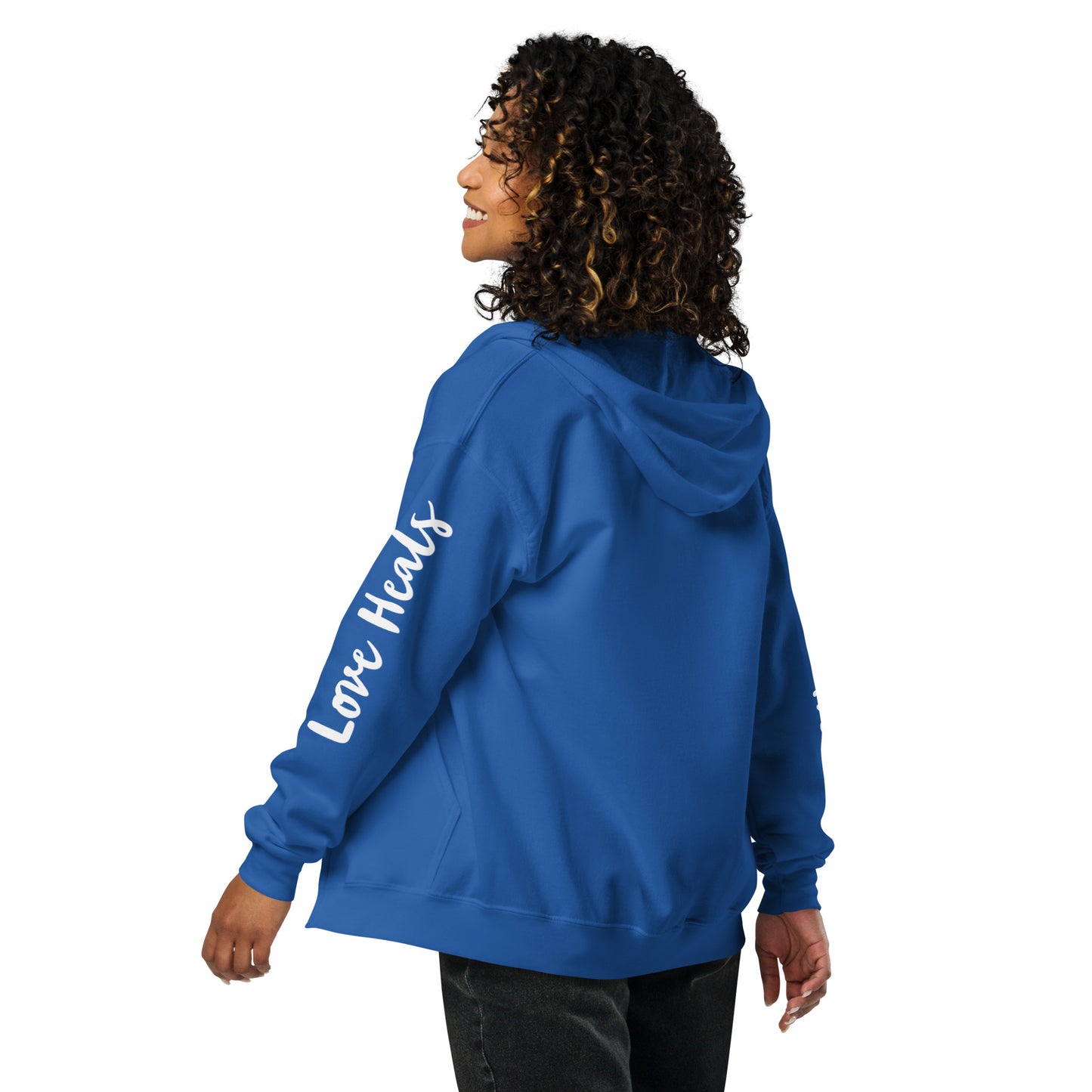 Self Love LH/LH Unisex heavy blend zip hoodie