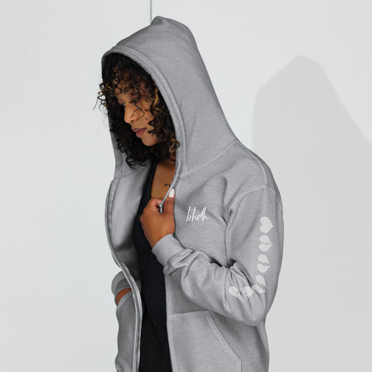 BHDH Unisex heavy blend zip hoodie