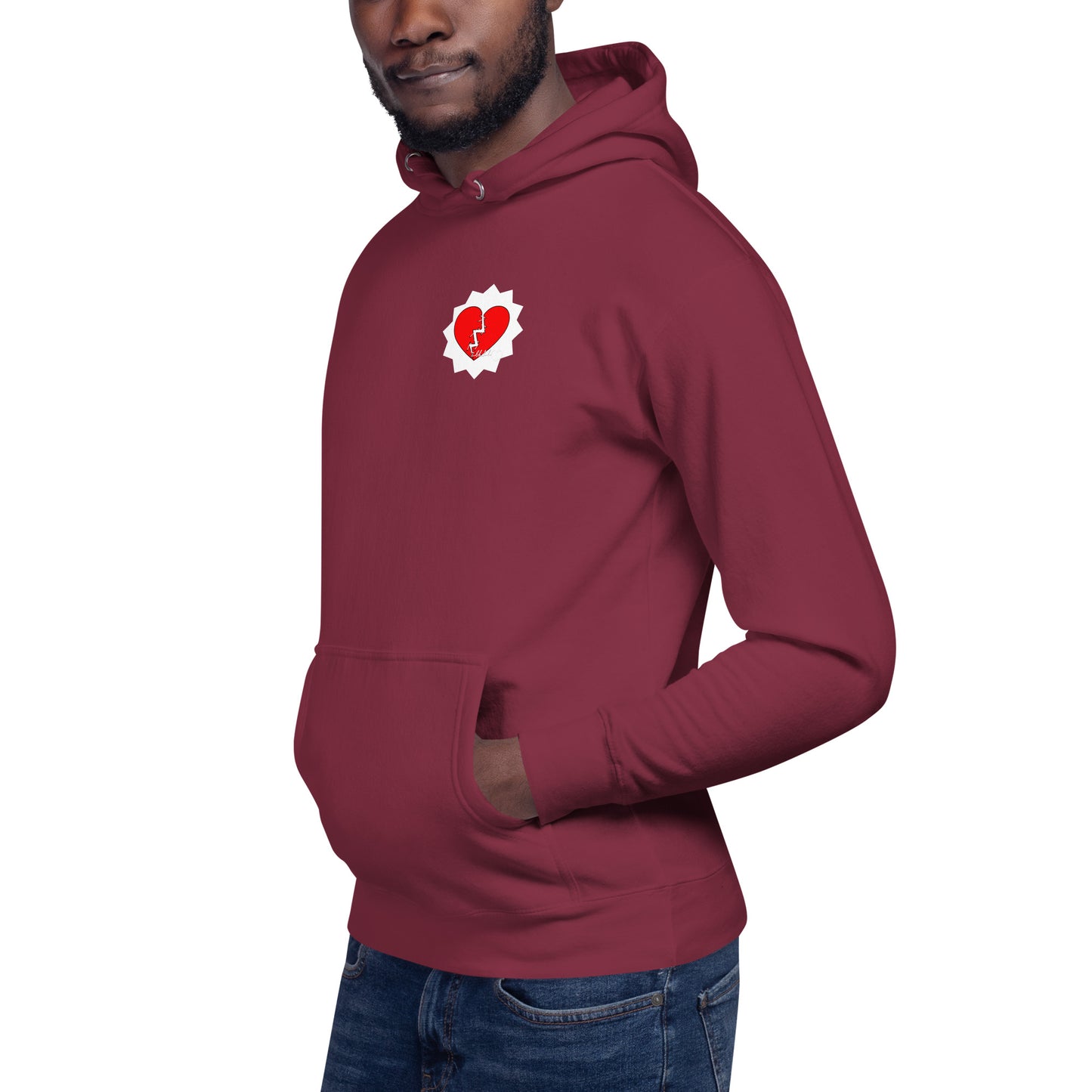 BHDH LOVE HURTS LOVE HEALS Unisex Hoodie