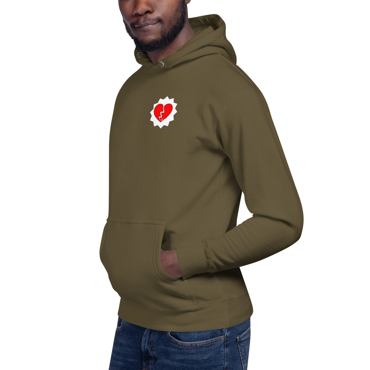 BHDH LOVE HURTS LOVE HEALS Unisex Hoodie