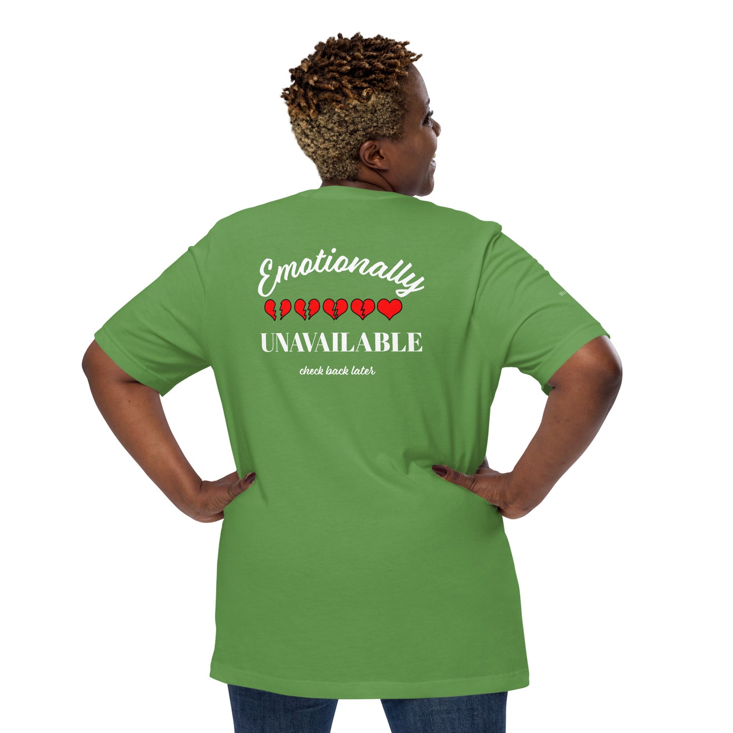 SL Emotionally UNAVAILABLE (2x-5x) Unisex t-shirt