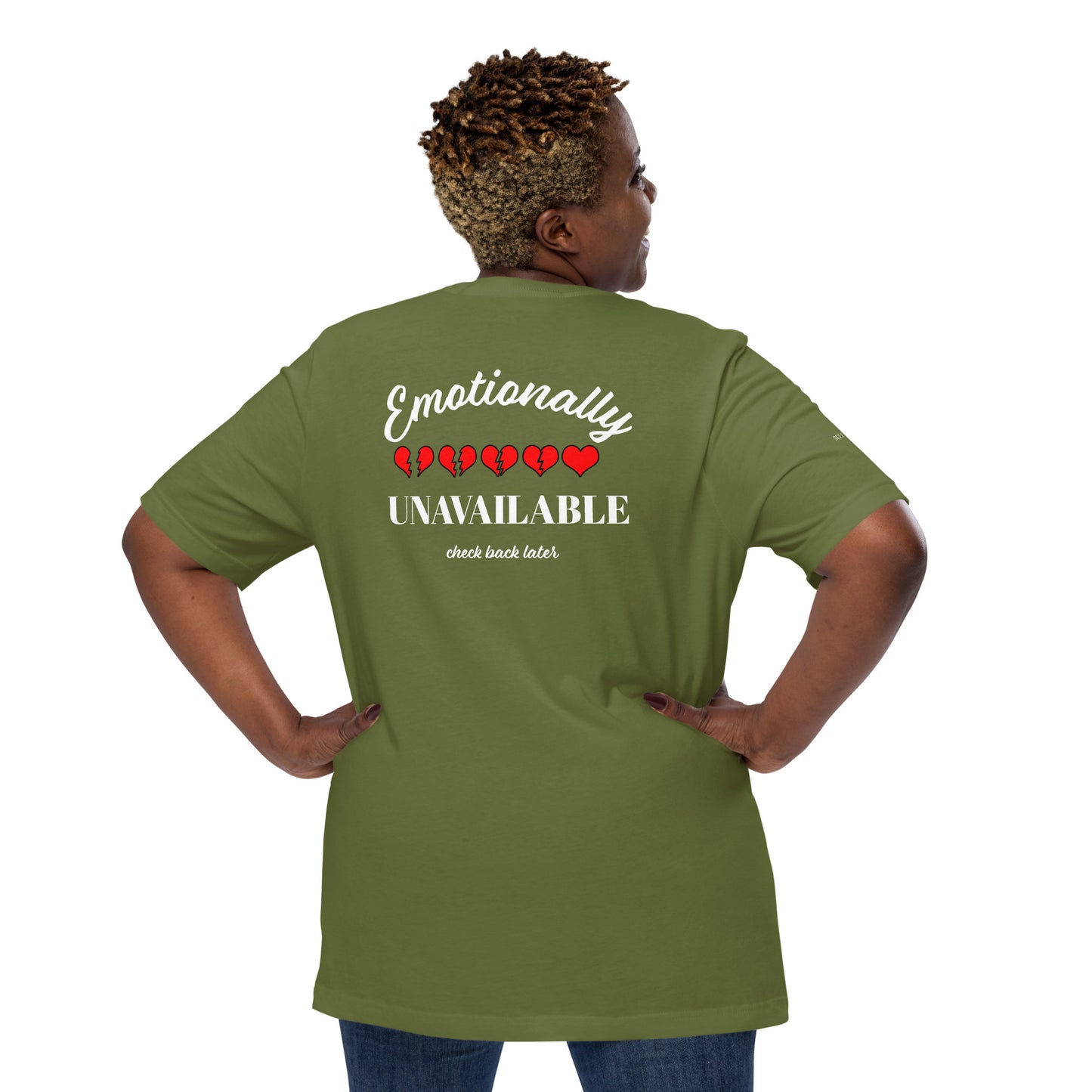 SL Emotionally UNAVAILABLE (2x-5x) Unisex t-shirt