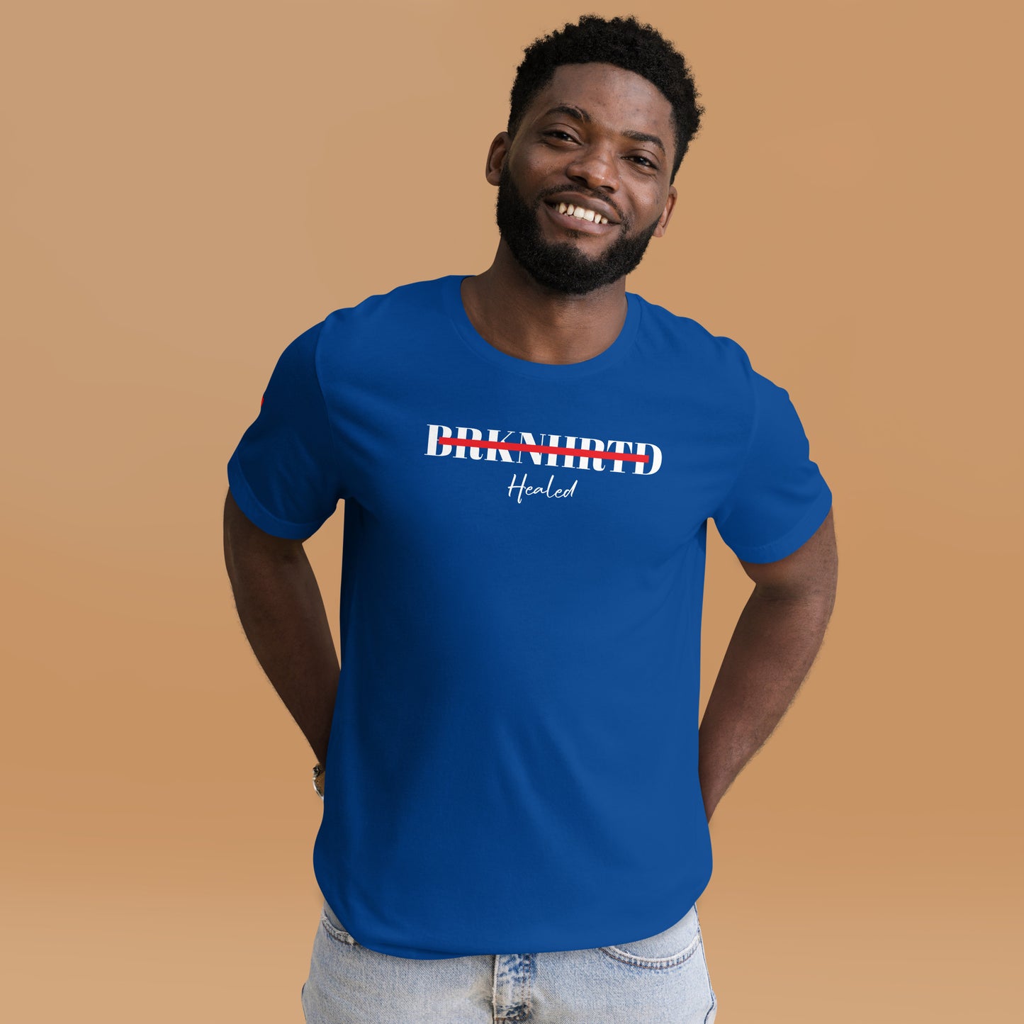 BHDH BRKNHRTD healed Unisex t-shirt