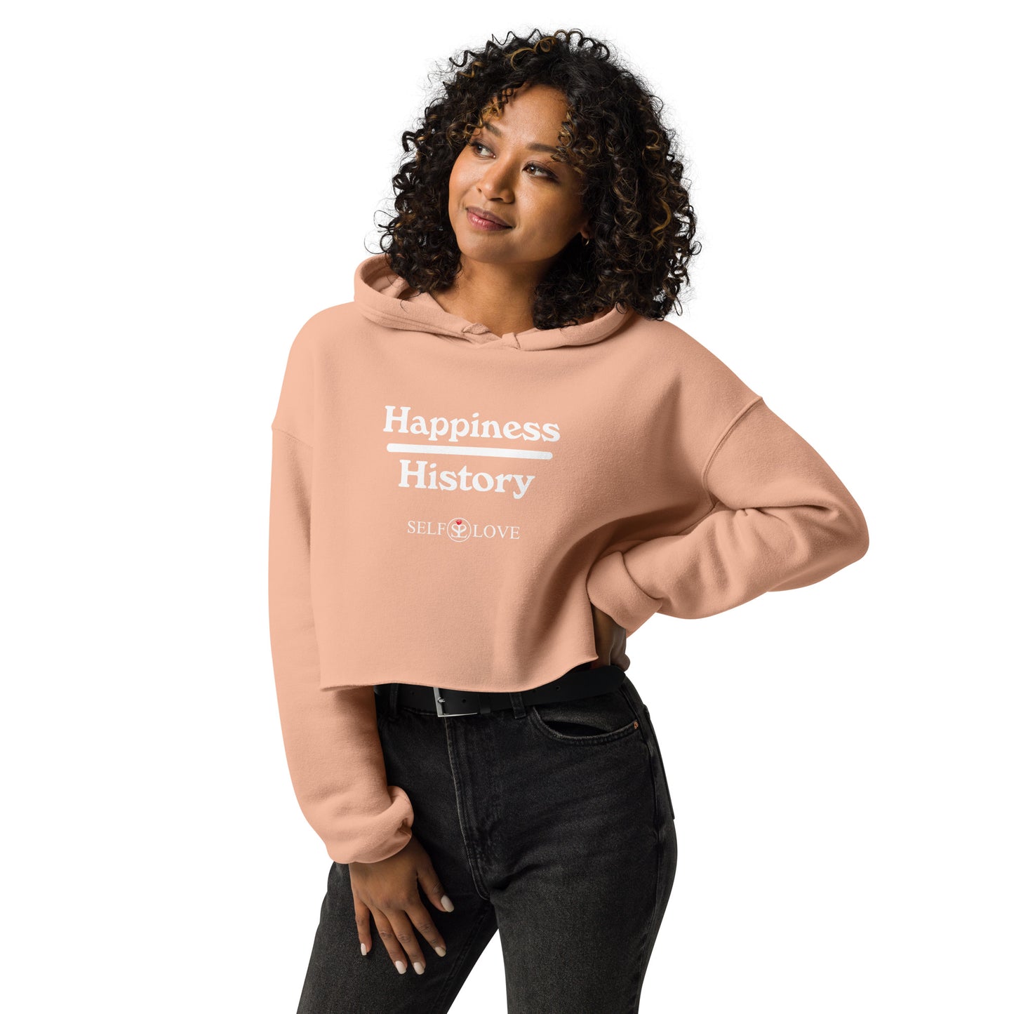 Self Love H/H Crop Hoodie