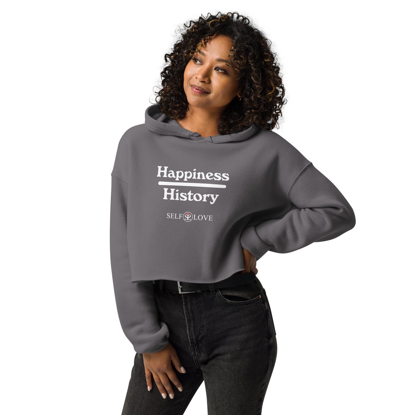 Self Love H/H Crop Hoodie