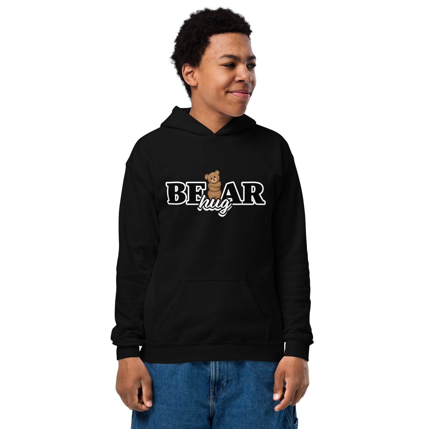 Bear Hug youth heavy blend hoodie